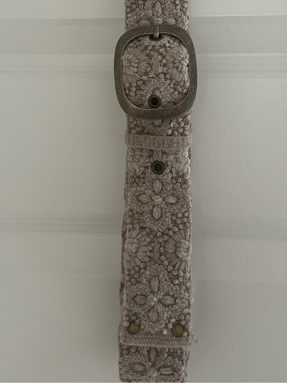 Jenny Kraus Desert Embroidered Wool Belt - Picture 6 of 11